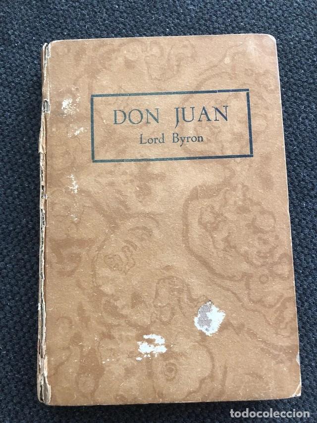 Libros antiguos: Don Juan Lord Byron - Foto 1