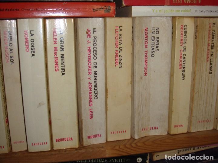 Libros antiguos: 10 LIBROS TAPA BLANDA BRUGUERA - Foto 1