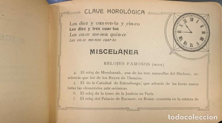 Libros antiguos: La Lectura del Reloj - Foto 6