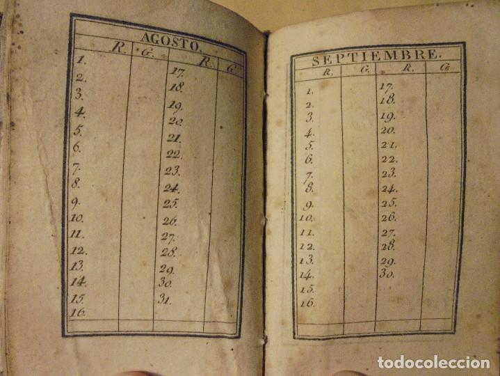 Libros antiguos: CALENDARIO. COMPENDIO DEL A&Ntilde;O 1806. - Foto 8