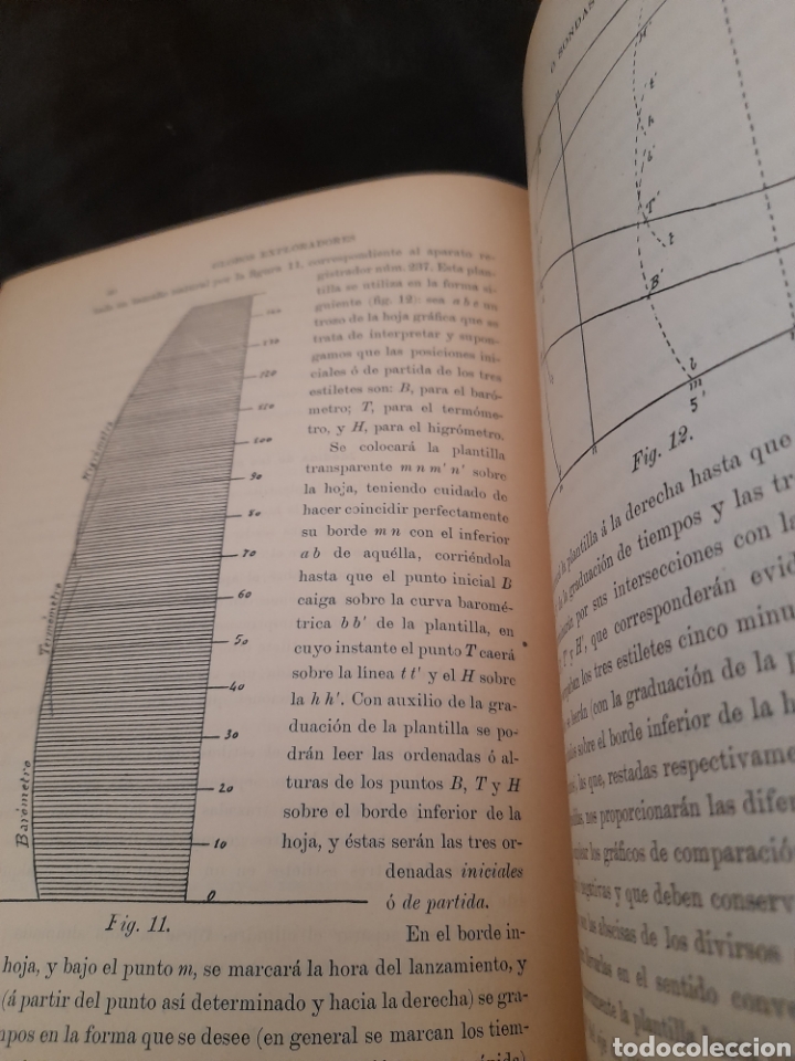 Libros antiguos: GLOBOS EXPLORADORES, SONDAS A&Eacute;REAS de 1904 - Foto 4