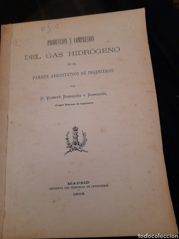 Libros antiguos: Producci&oacute;n y compresi&oacute;n del gas Hidr&oacute;geno - Foto 1