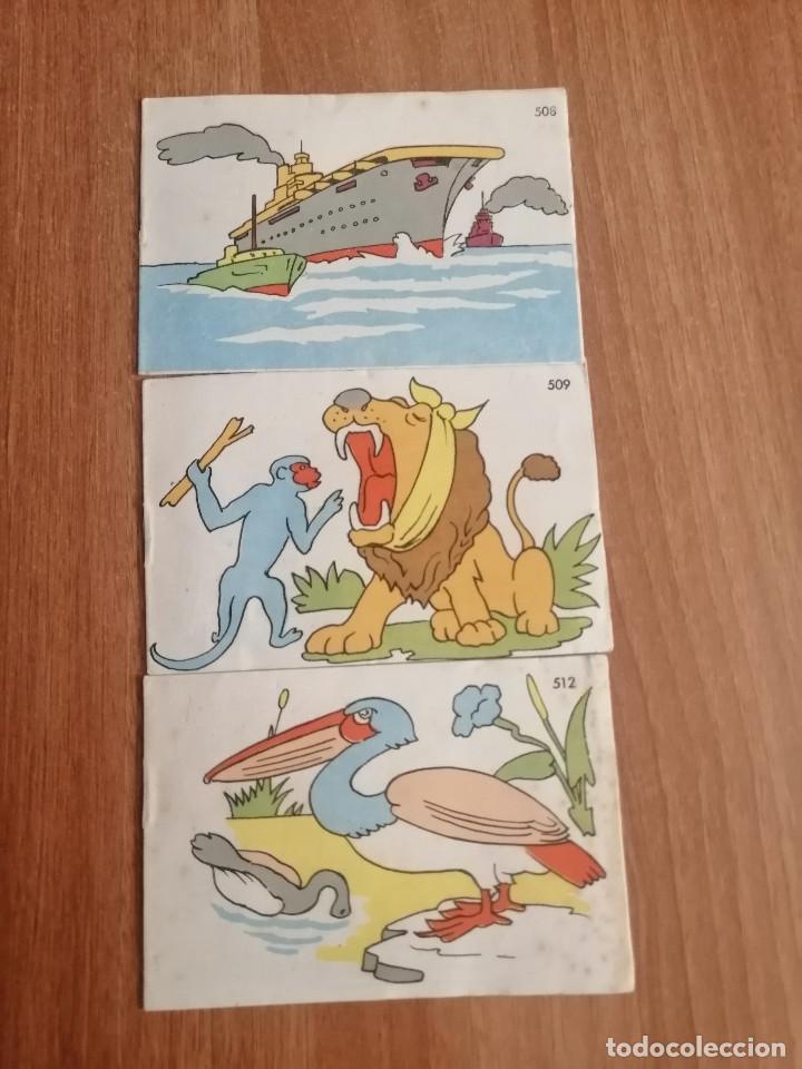 Libros antiguos: 3 ANTIGUOS LIBRITOS PARA PINTAR EDICIONES CUBO - Foto 1