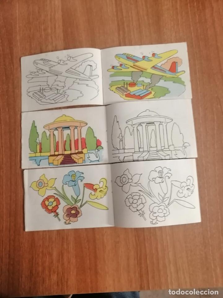 Libros antiguos: 3 ANTIGUOS LIBRITOS PARA PINTAR EDICIONES CUBO - Foto 3