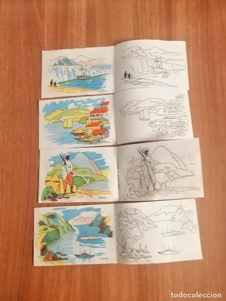 Libros antiguos: 4 ANTIGUOS LIBRITOS PARA PINTAR EDICIONES CUBO - Foto 3