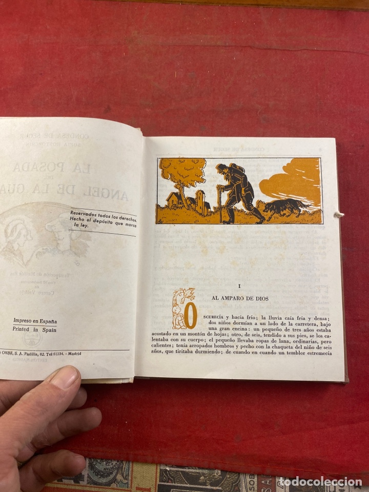Libros antiguos: CONDESA DE SEGUR. LA POSADA DEL &Aacute;NGEL DE LA GUARDA - Foto 3