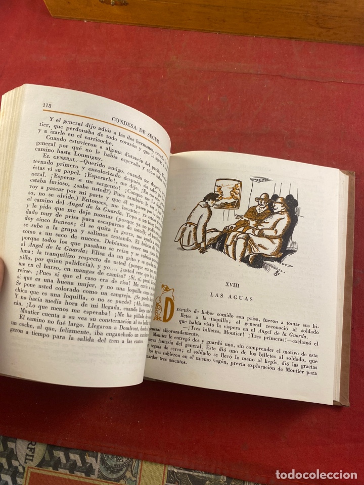 Libros antiguos: CONDESA DE SEGUR. LA POSADA DEL &Aacute;NGEL DE LA GUARDA - Foto 4