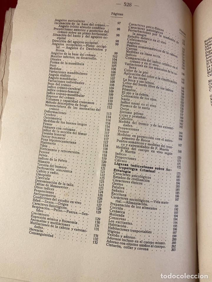 Libros antiguos: NOTAS PARA UN CURSO DE ANTROPOLOG&Iacute;A 1927 - Foto 6