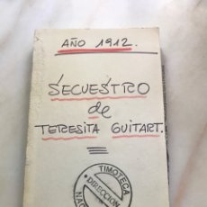 Libros antiguos: 1912 LA SECUESTRADORA DE NIÑOS. PROCESO MISTERIOSO - CONDE DE LA ROSA - COPIA SIMIL. Lote 360581865