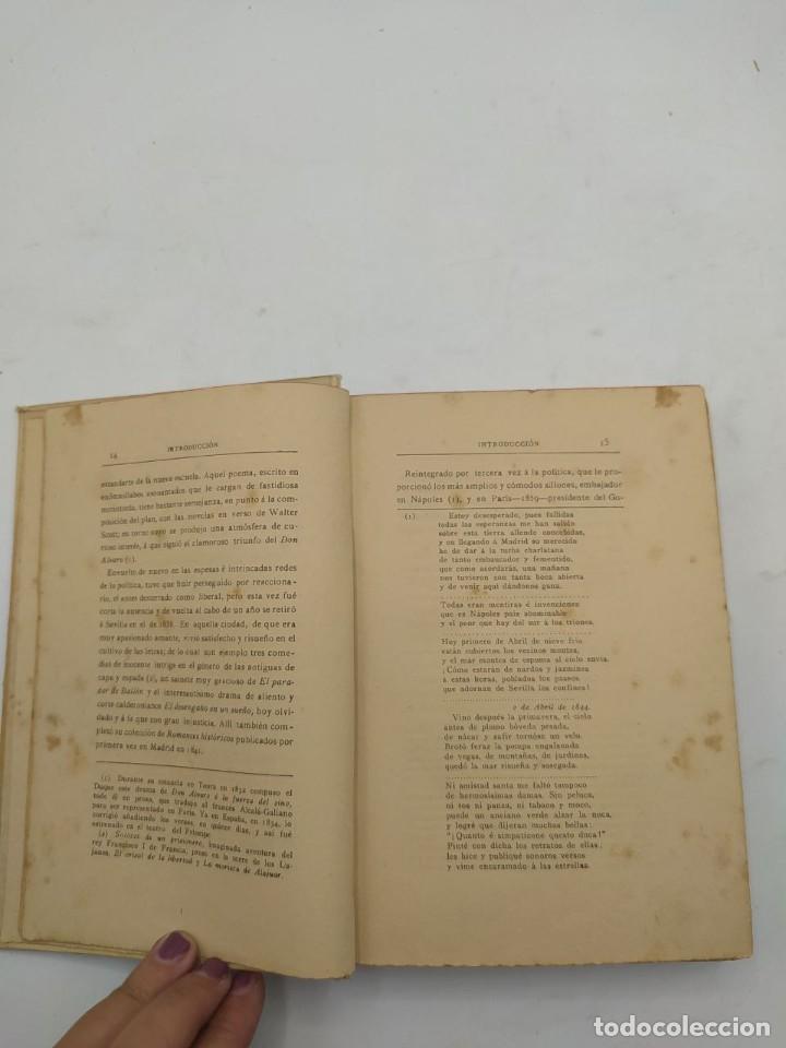 Libros antiguos: DUQUE DE RIVAS. ROMANCES. ED. LECTURA. 1911. - Foto 3