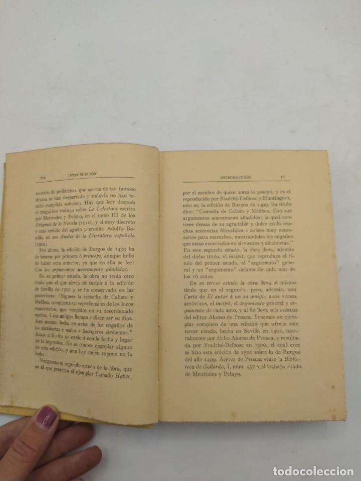 Libros antiguos: FERNANDO ROJAS. LA CELESTINA. ED. LECTURA. 1913. - Foto 3