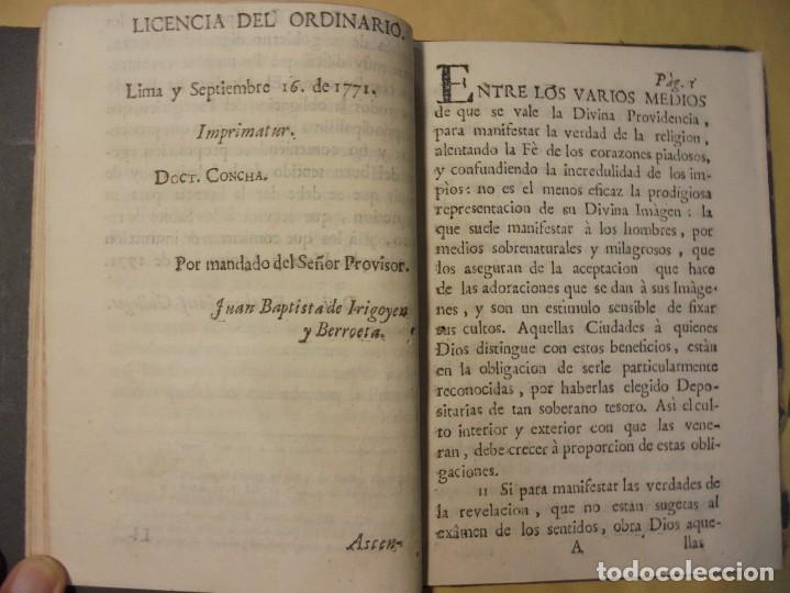 Libros antiguos: PER&Uacute;. AMAT Y JUNYENT. EL DIA DESEADO. LIMA, 1771 - Foto 5
