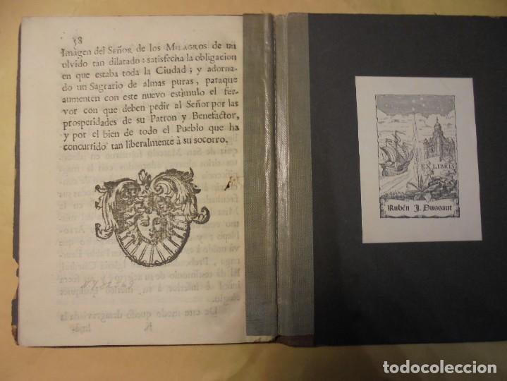 Libros antiguos: PER&Uacute;. AMAT Y JUNYENT. EL DIA DESEADO. LIMA, 1771 - Foto 7