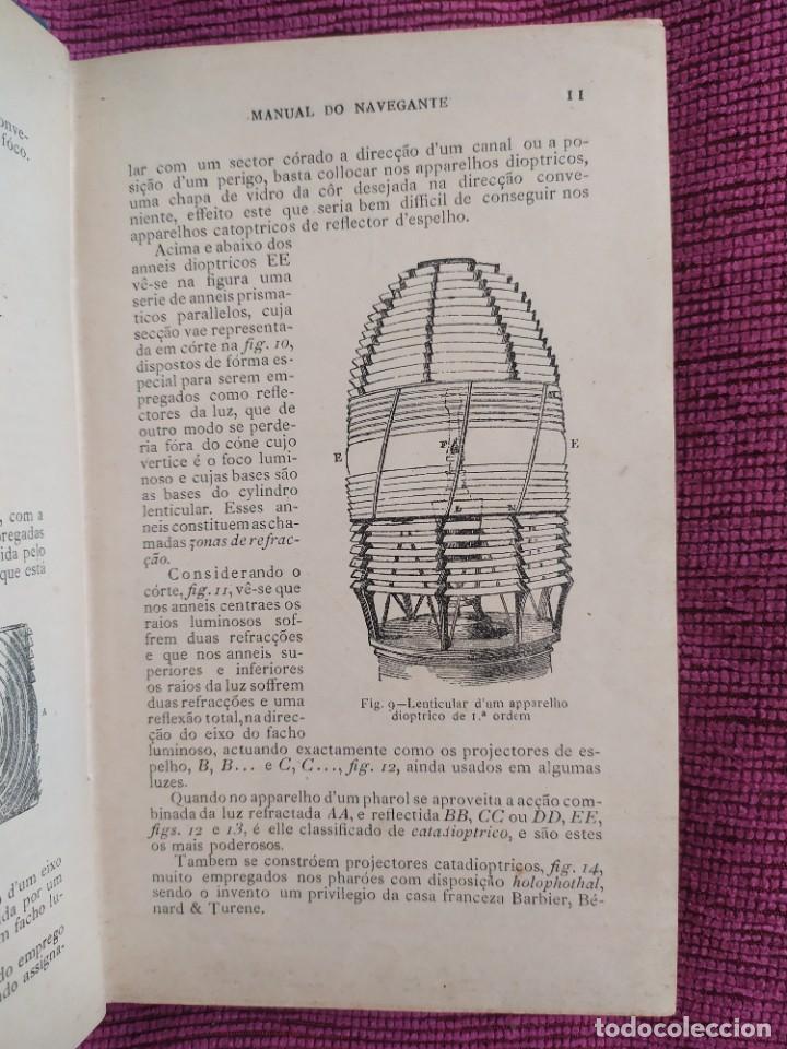 Libros antiguos: Manual do navegante. Regras e preceitos da lide do mar. - Foto 5