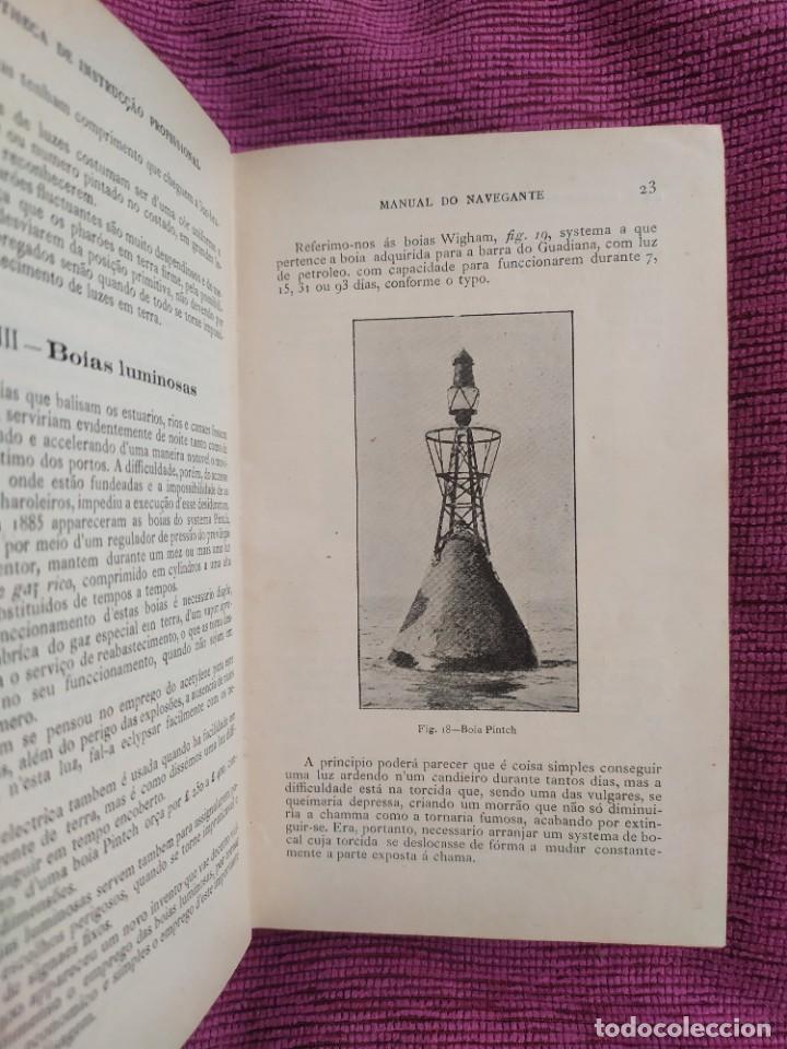 Libros antiguos: Manual do navegante. Regras e preceitos da lide do mar. - Foto 6