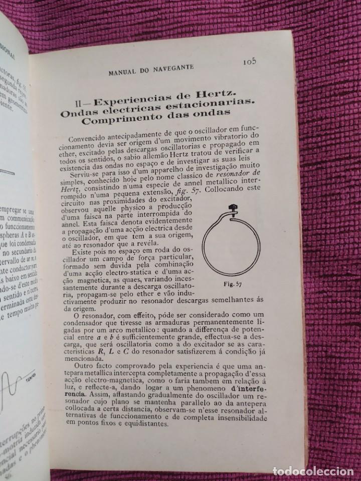 Libros antiguos: Manual do navegante. Regras e preceitos da lide do mar. - Foto 11