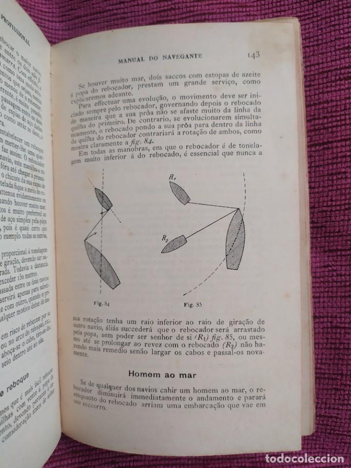 Libros antiguos: Manual do navegante. Regras e preceitos da lide do mar. - Foto 12