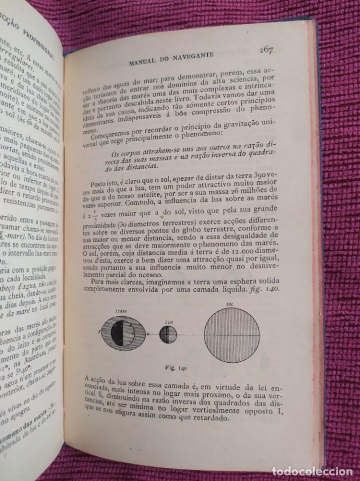 Libros antiguos: Manual do navegante. Regras e preceitos da lide do mar. - Foto 15