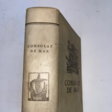 Livros antigos: L-500. CONSOLAT DE MAR. 3 VOLUMS. A CURA DE FERRAN VALLS I TABERNER. 1930.. Lote 361188400