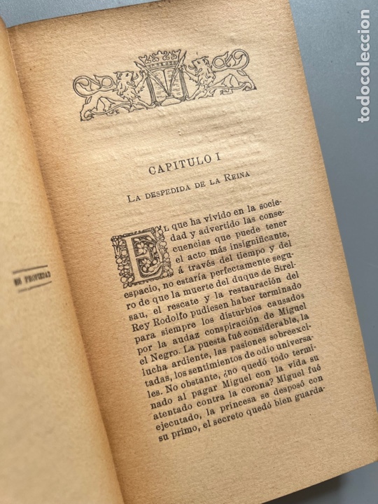 Libros antiguos: REY EN LA TUMBA, ANTHONY HOPE. E. Domenech, 1910 - Foto 5