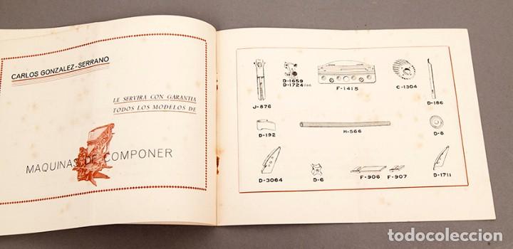 Libros antiguos: MAQUINAS DE COMPONER - LINOTIPIA, TIPOGRAFIA E IMPRESI&Oacute;N - Foto 5
