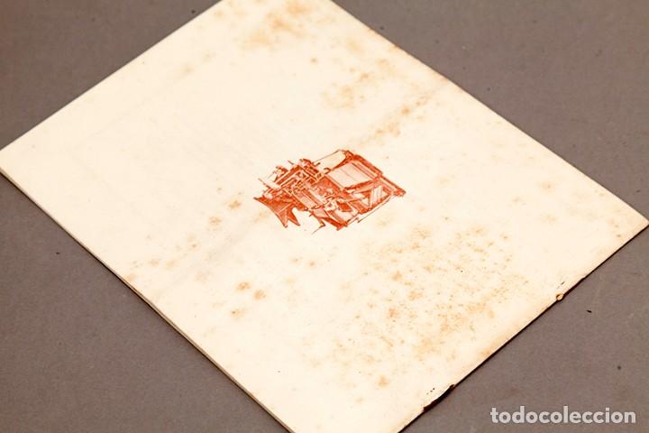 Libros antiguos: MAQUINAS DE COMPONER - LINOTIPIA, TIPOGRAFIA E IMPRESI&Oacute;N - Foto 11