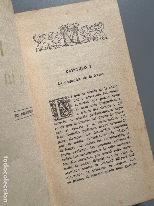 Libros antiguos: REY EN LA TUMBA, ANTHONY HOPE. E. Domenech, ca. 1915 - Foto 4