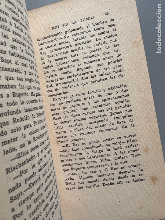 Libros antiguos: REY EN LA TUMBA, ANTHONY HOPE. E. Domenech, ca. 1915 - Foto 6