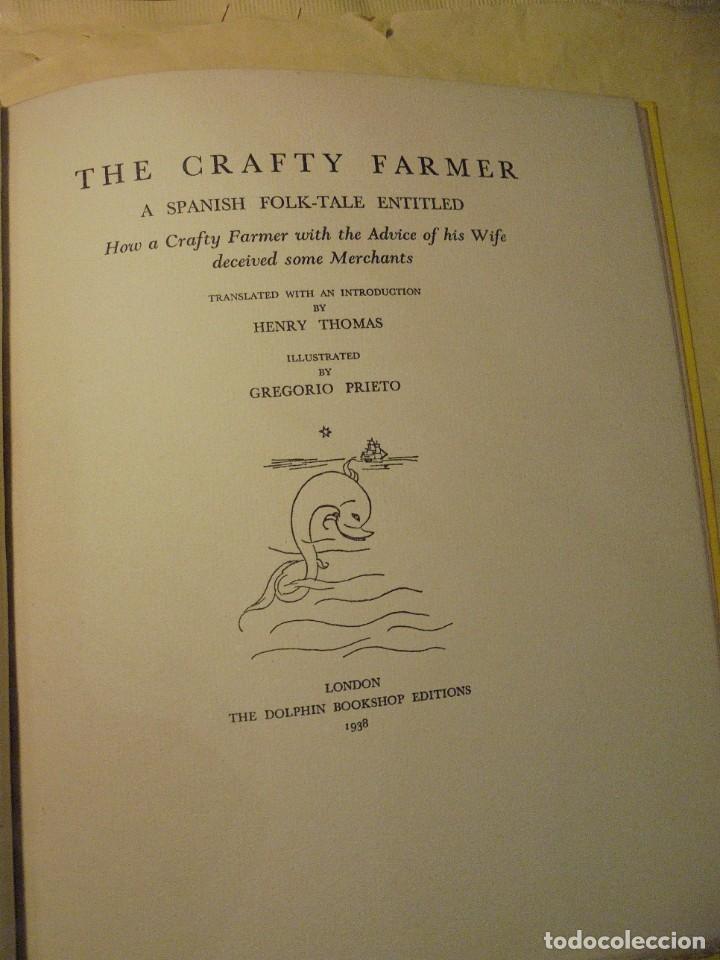 Libros antiguos: GREGORIO PRIETO. DOLPHIN EDITIONS. THE CRAFTY FARMER - Foto 3