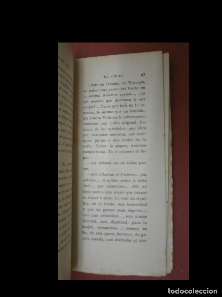 Libros antiguos: El C&iacute;nico. Novela. Felipe Trigo - Foto 2