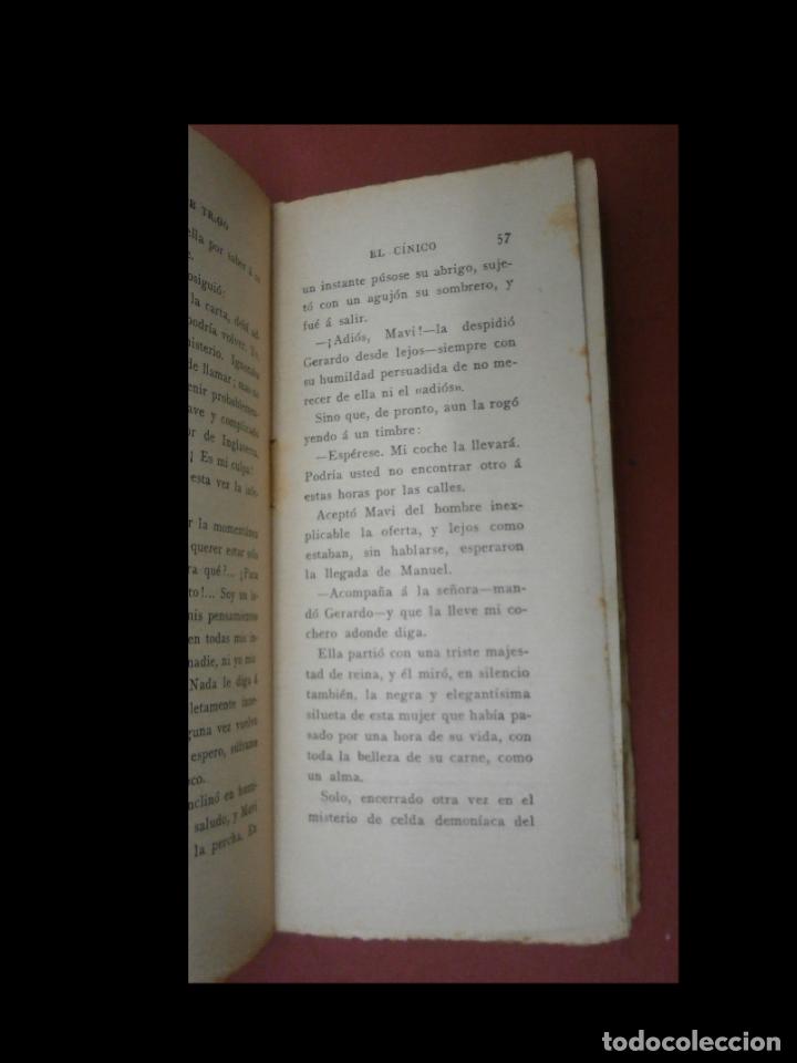 Libros antiguos: El C&iacute;nico. Novela. Felipe Trigo - Foto 3