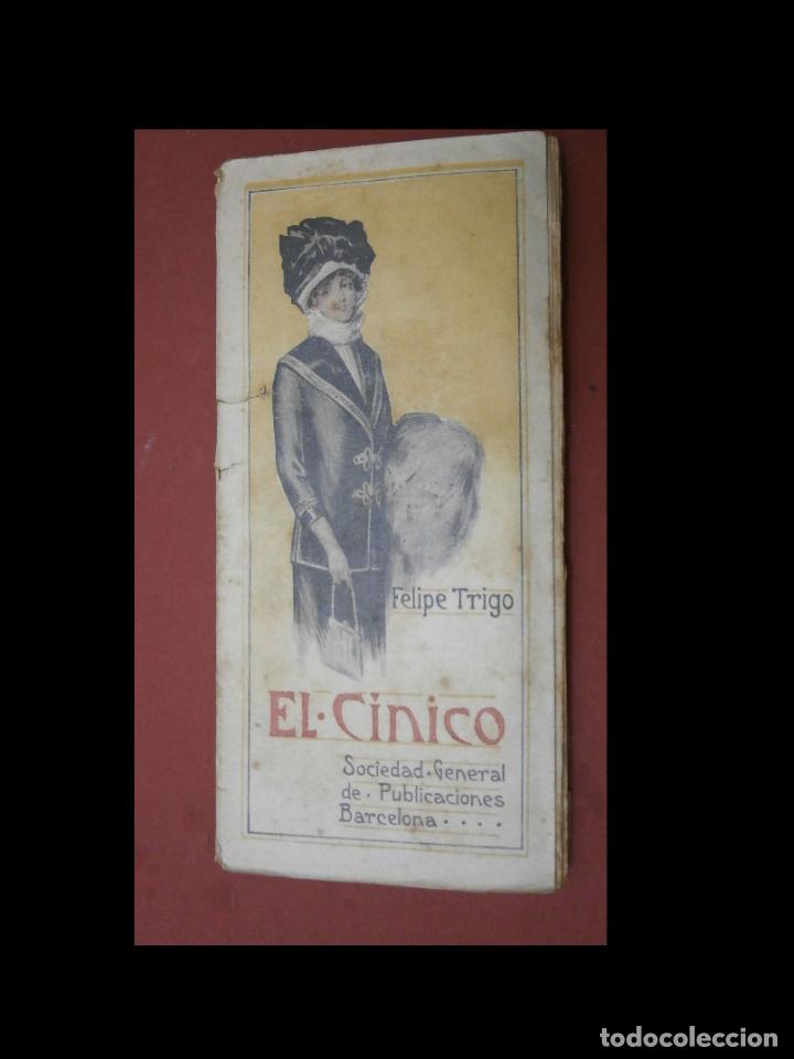 Libros antiguos: El C&iacute;nico. Novela. Felipe Trigo - Foto 1