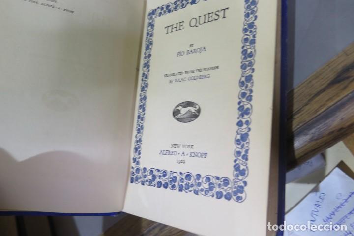 Libros antiguos: 1922.- THE QUEST. PIO BARIOJA - Foto 3