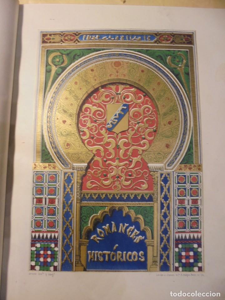 Libros antiguos: ROMANCERO PINTORESCO. HARTZEMBUSCH. 1848. 1&ordf; EDICI&Oacute;N