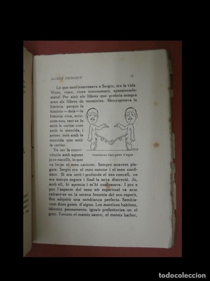Libros antiguos: Llibre prohibit. S&agrave;tires a les dones. Sergio - Foto 4