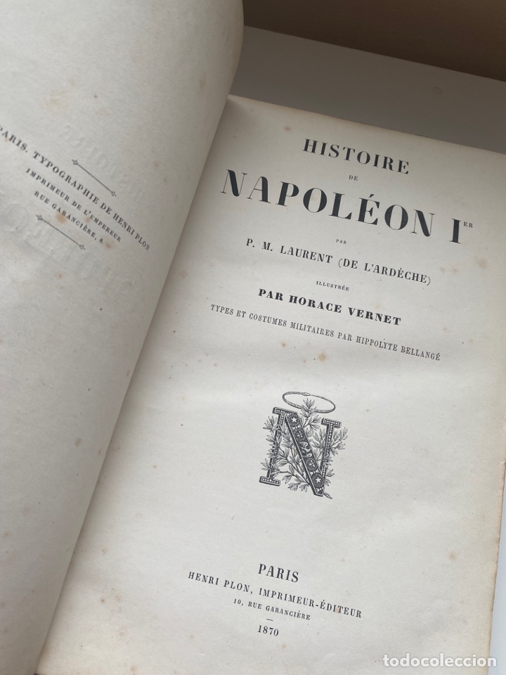 Libros antiguos: Histoire de Napole&oacute;n I - Foto 4