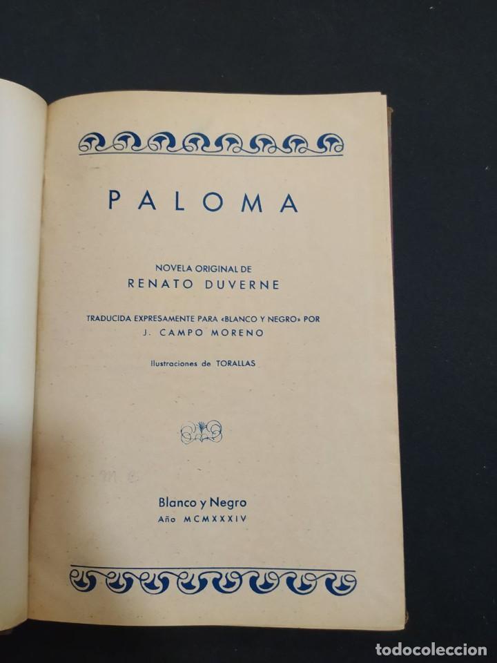 Libros antiguos: PALOMA. RENATO DUVERNE. 1934 - Foto 2