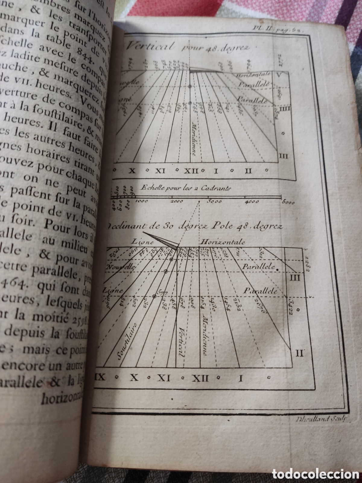 Libros antiguos: 1734 traite general des horloges jacques allexandre. Espectacular. - Foto 4
