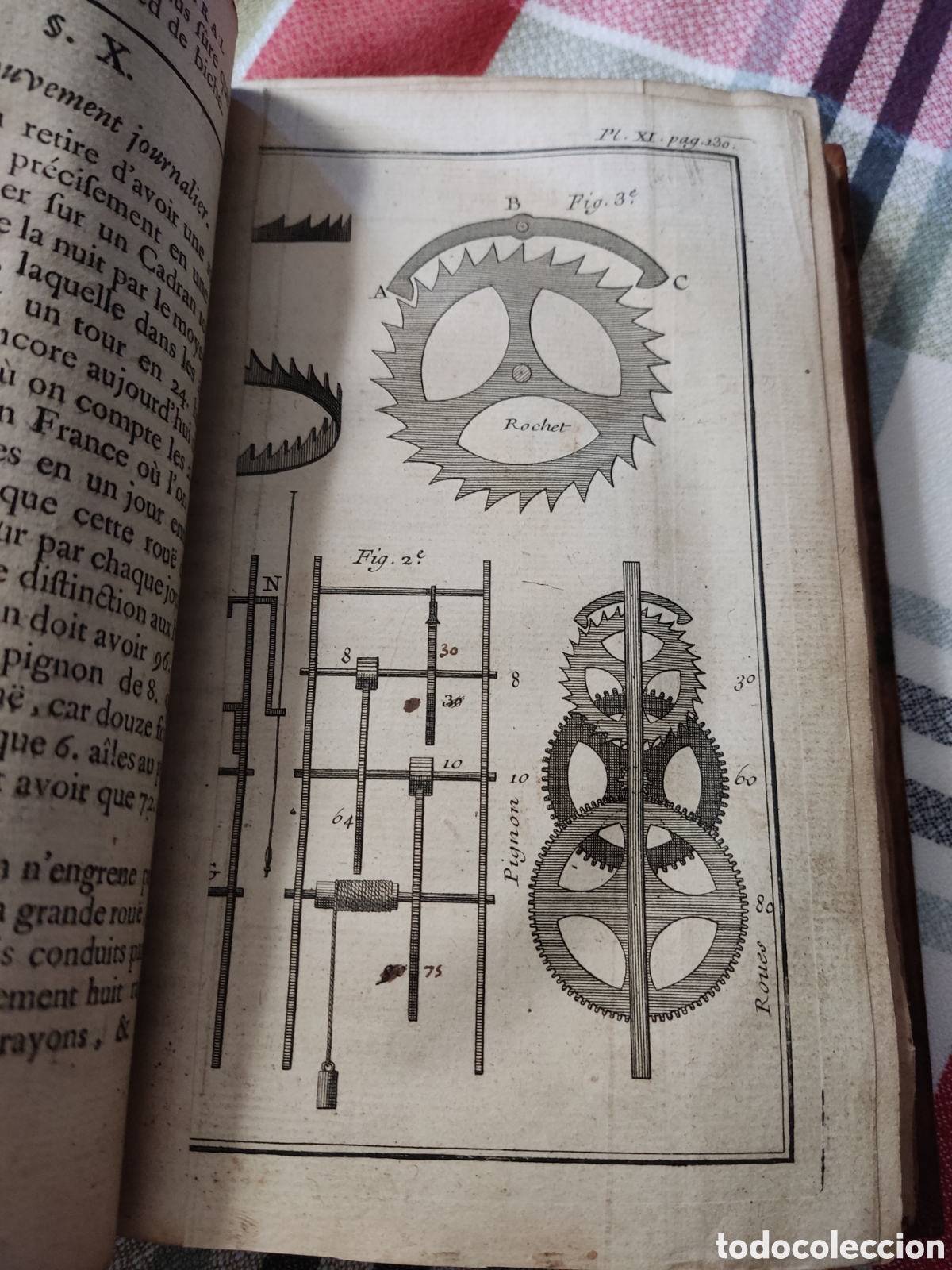 Libros antiguos: 1734 traite general des horloges jacques allexandre. Espectacular. - Foto 5