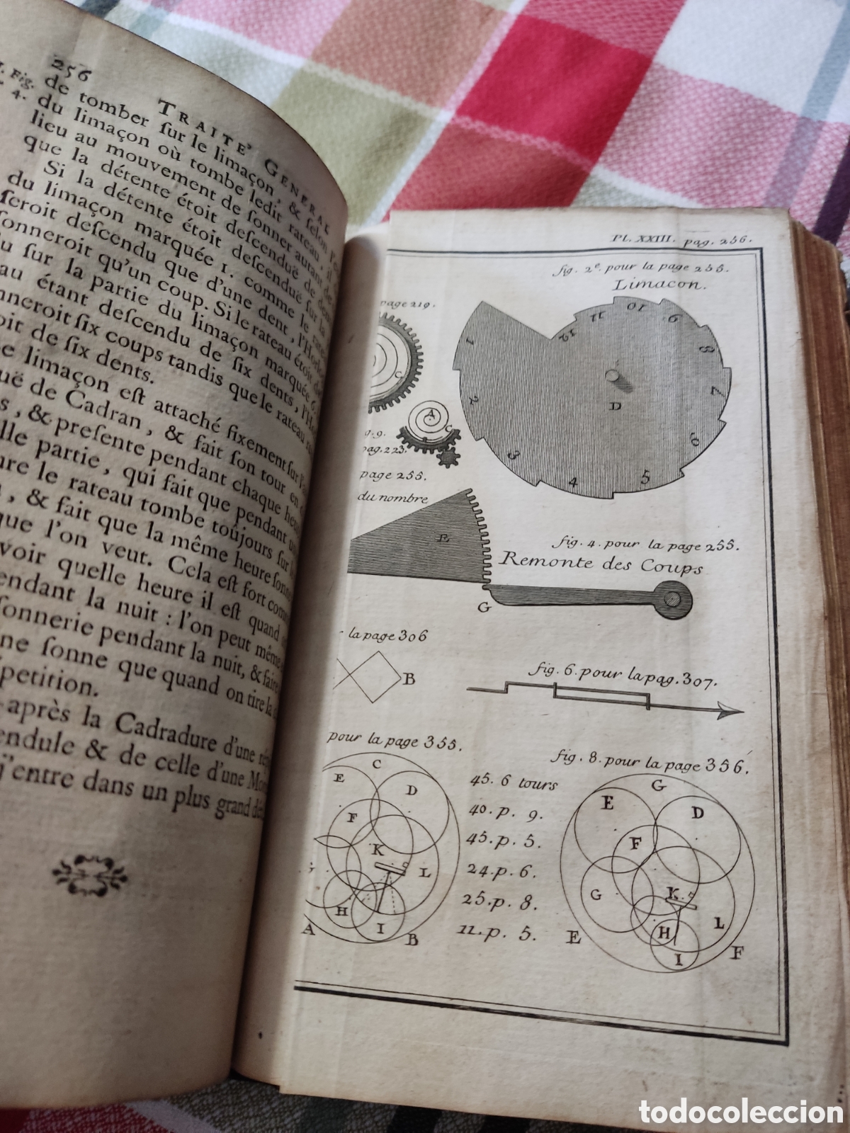 Libros antiguos: 1734 traite general des horloges jacques allexandre. Espectacular. - Foto 7