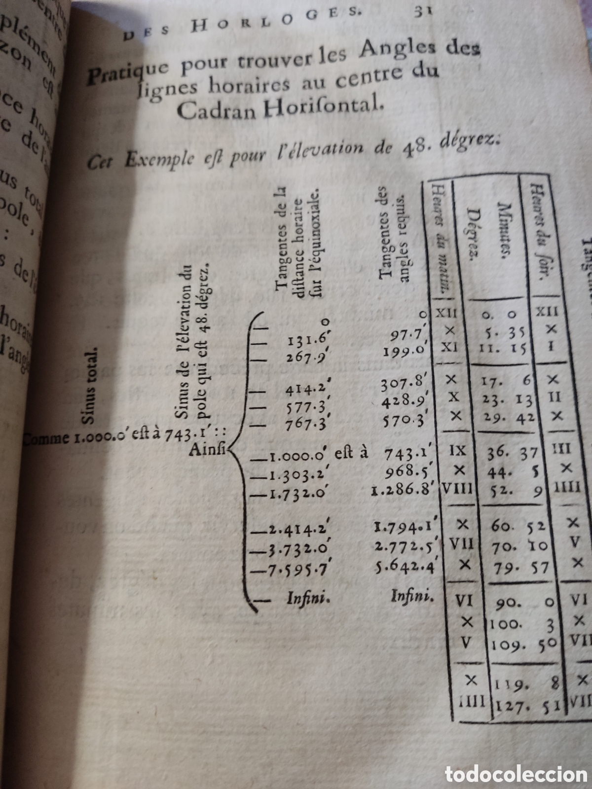 Libros antiguos: 1734 traite general des horloges jacques allexandre. Espectacular. - Foto 11