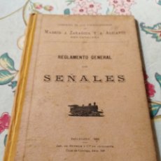 Livros antigos: REGLAMENTO GENERAL DE SEÑALES DE FERROCARRILES AÑO 1921. Lote 362770285