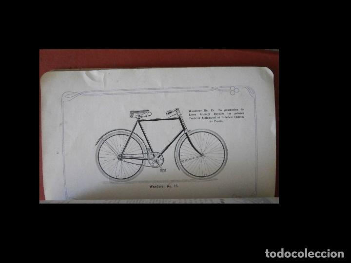 Libros antiguos: Usines Wanderer. Manufacture de Cycles - Foto 2