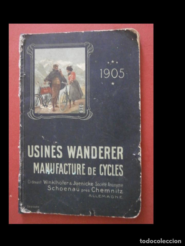 Libros antiguos: Usines Wanderer. Manufacture de Cycles - Foto 1