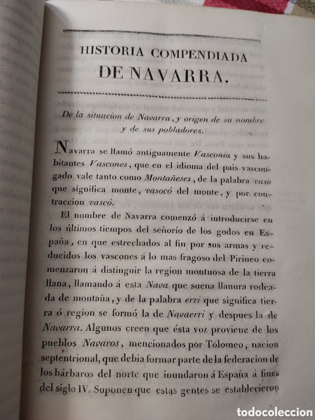 Libros antiguos: 1832 historia compendiada del reino de navarra - Foto 5