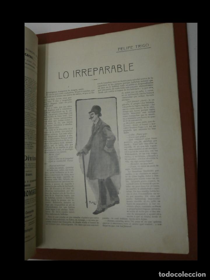 Libros antiguos: Lo irreparable. Felipe Trigo - Foto 5