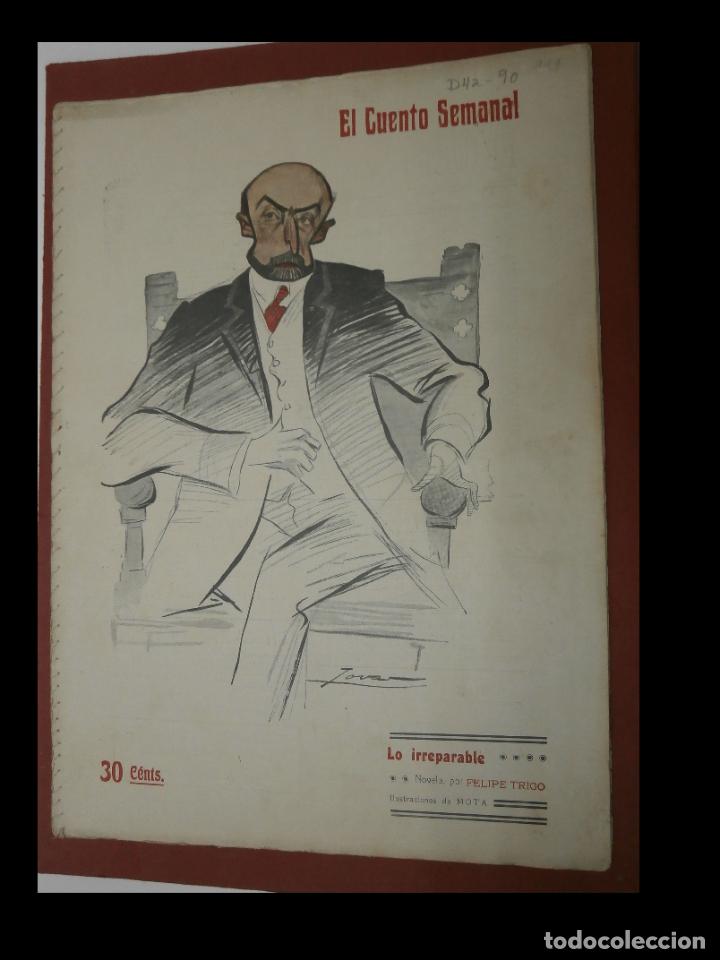 Libros antiguos: Lo irreparable. Felipe Trigo - Foto 1