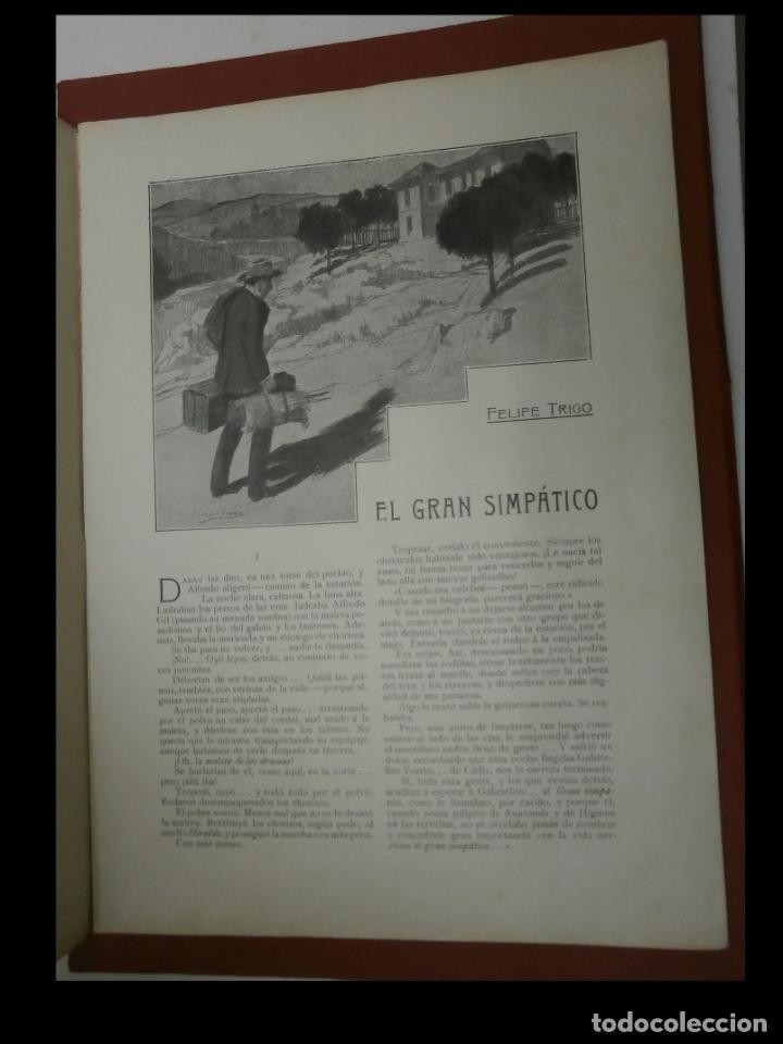 Libros antiguos: El gran simpatico. Felipe Trigo - Foto 5