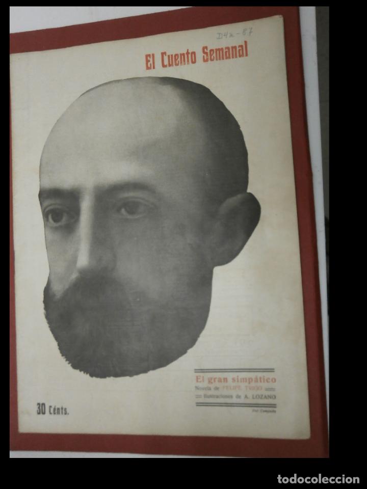 Libros antiguos: El gran simpatico. Felipe Trigo - Foto 1
