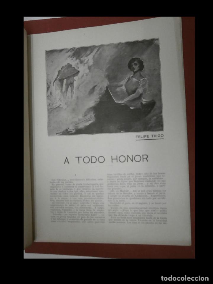Libros antiguos: A todo honor. Felipe Trigo - Foto 3